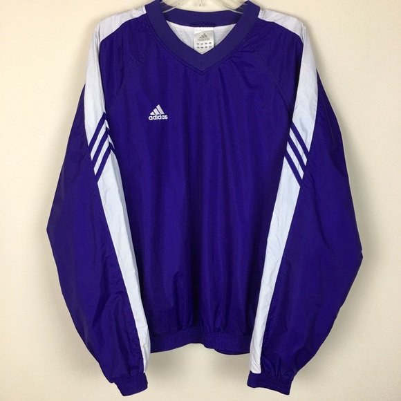 adidas Jackets & Blazers - 🔼 Vintage Adidas Purple Pullover Windbreaker
